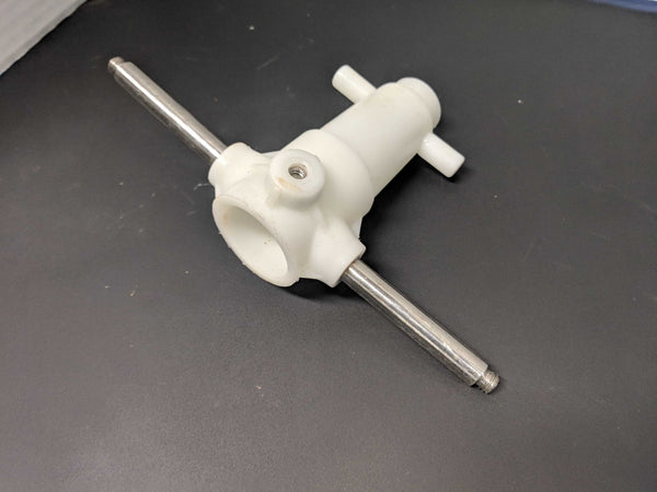 Center nylon cone assembly (with holes for two scrapper arms)