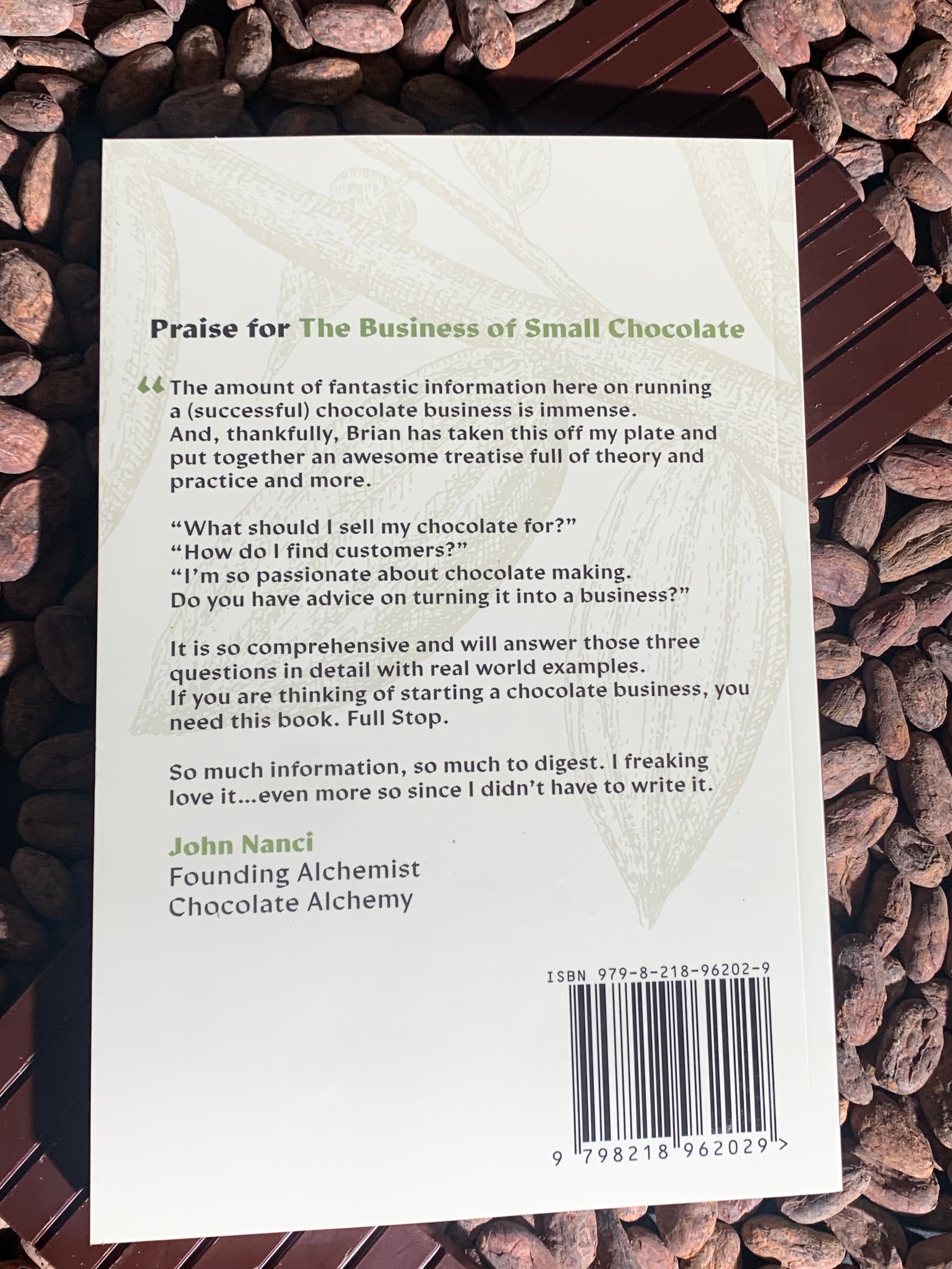 The Business of Small Chocolate