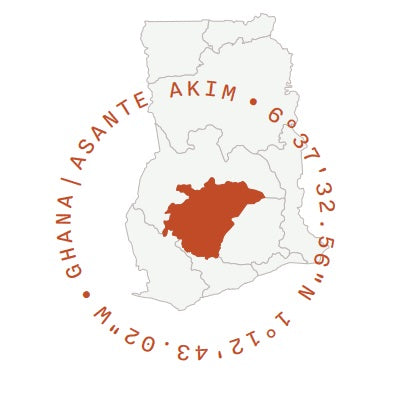 Ghana Kome -Three Mountains 2024 Organic - Cacao Latitudes